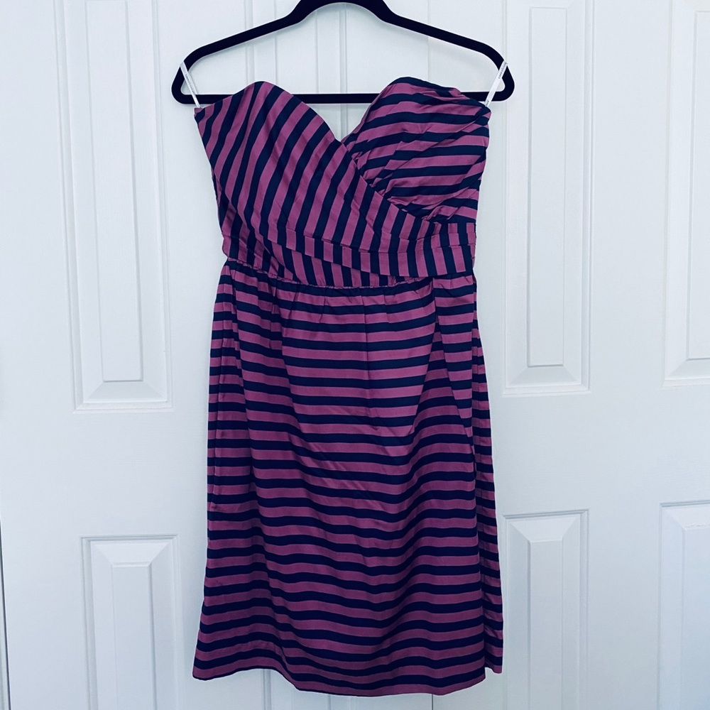 Anthropologie Strapless Dress